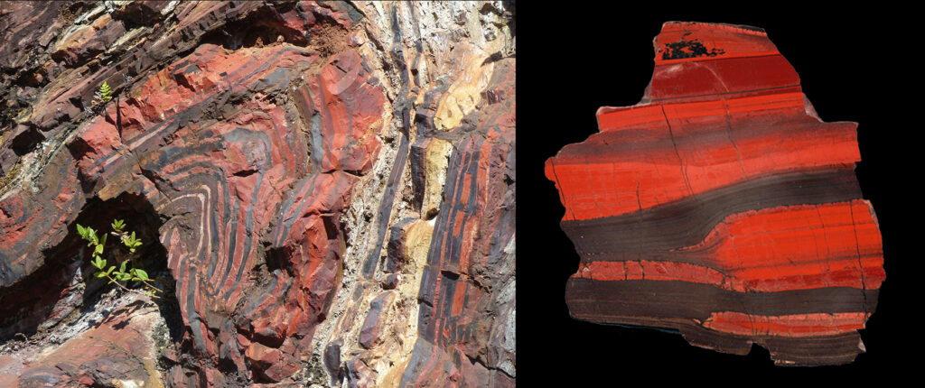 Geoscientific Raman applications also include banded iron ore. 